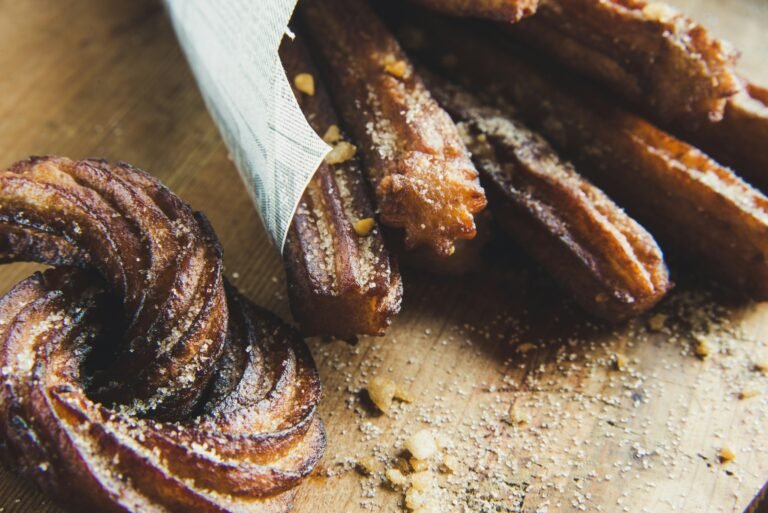 The ingredients to make Churros