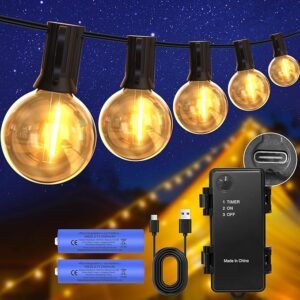 DSLebeen Battery Powered Festoon Lights