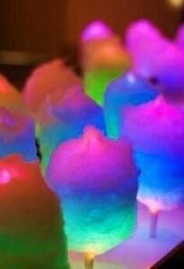 Glow in the Dark Candy Floss
