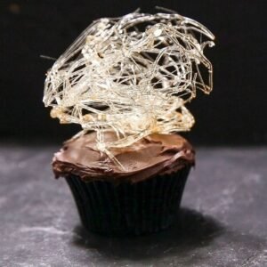 Spun Sugar Decoration